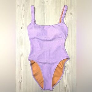 Purple Lavender One Piece J. CREW Bathing Suit
